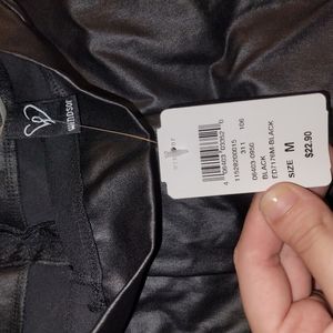 brand new Windsor leather shorts